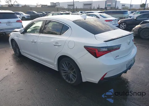2019 Acura Ilx Premium A-Spec Packages/Technology A-Spec Packages z USA, uszkodzony, nr VIN 19UDE2F8XKA002087